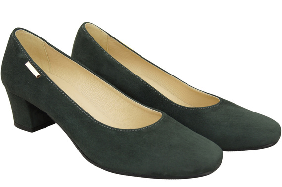 Comfortable Women's Shoes Pumps Natural Suede Leather 172 Z ElitaBut