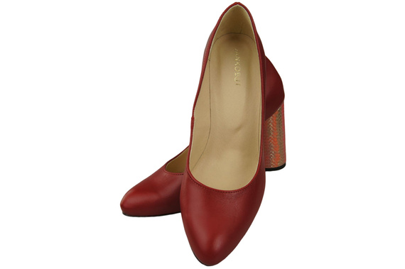 Women's shoes Pumps Natural leather 194 ElitaBut