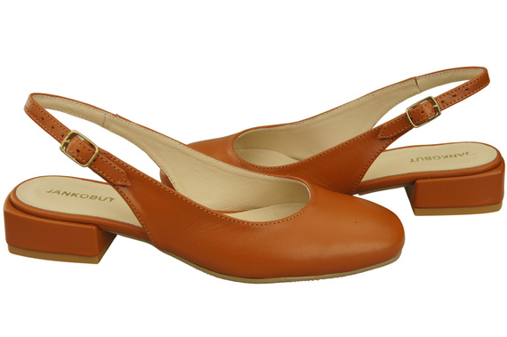 Women's Shoes Sandals Flat Heel Natural Leather 206 ElitaBut