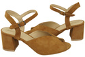 Shoes for women Sandals natural leather Suede 185 ElitaBut