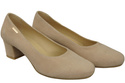 Comfortable Women's Shoes Pumps Natural Suede Leather 172 Z ElitaBut