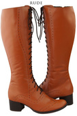 Shoes Women's boots Lace-up natural leather 595 ElitaBut