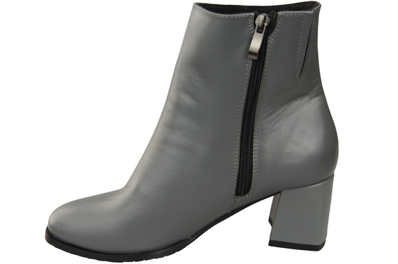 Women's Black Winter Ankle Boots Genuine Leather 214 From ElitaBut