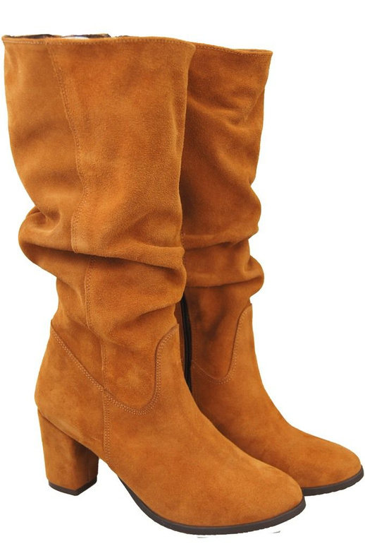 Shoes Boots Women's natural leather Velor 141 ElitaBut