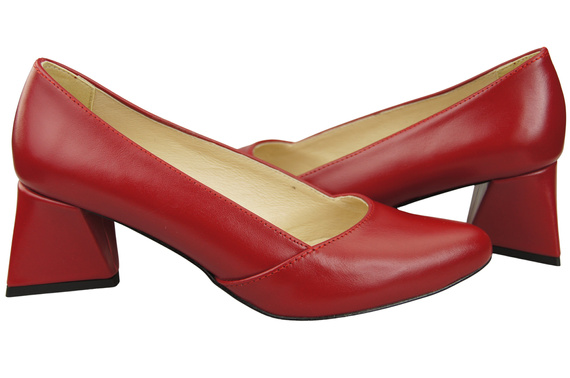 Women’s Pumps Genuine Leather Pointed Toe Heel ElitaBut 221