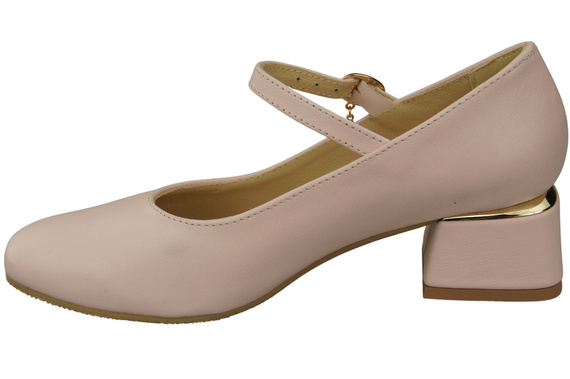 Women's shoes Pumps with a strap, natural leather 202 ElitaBut