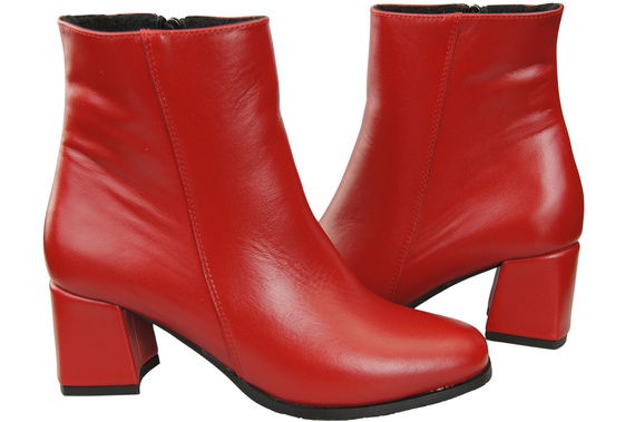 Women's Black Winter Ankle Boots Genuine Leather 214 From ElitaBut