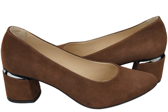 Women's footwear Women's pumps Suede leather 143 ElitaBut
