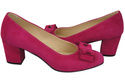 Women's shoes Pumps Natural leather suede 163 ElitaBut