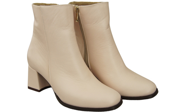 Women's Black Winter Ankle Boots Genuine Leather 214 From ElitaBut