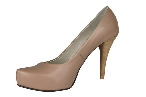 Women's shoes Pumps natural leather 644 ElitaBut