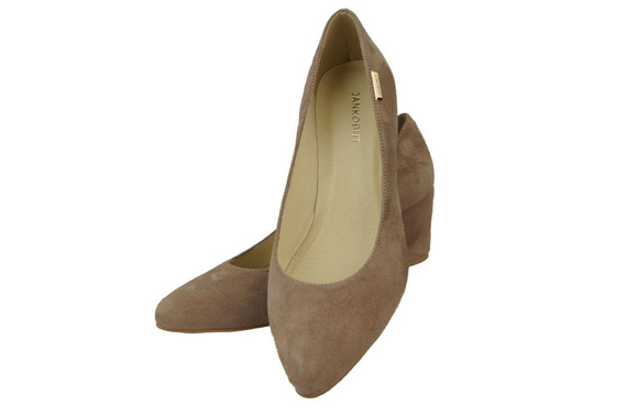 Women's Shoes Pumps Natural Leather Suede 106 ElitaBut