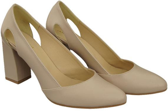 Women's shoes Pumps Natural leather 184 ElitaBut