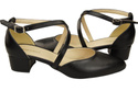 Women’s Leather Sandals  with Straps Low Heel 223 ElitaBut