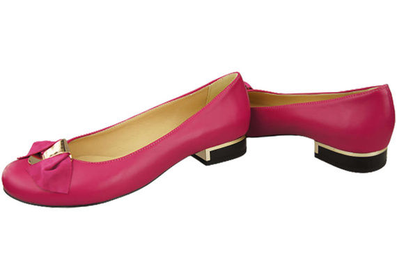 Women's Ballerinas Shoes Natural Leather 894 ElitaBut