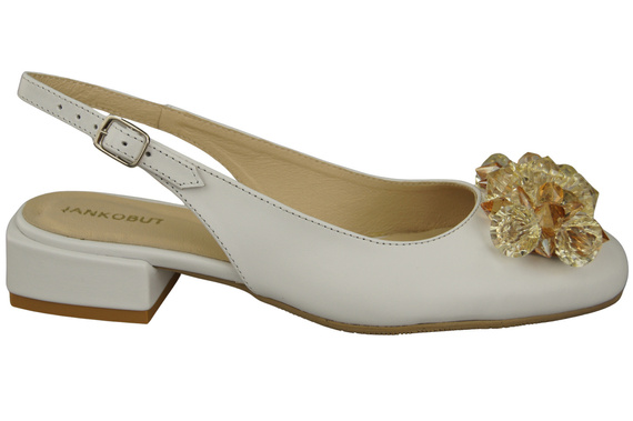 Women's Shoes Sandals with Crystals Natural Leather 215 ElitaBut