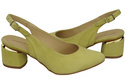 Women's Sandals in Natural Suede Leather - Elegance and Comfort 196 Z ElitaBut