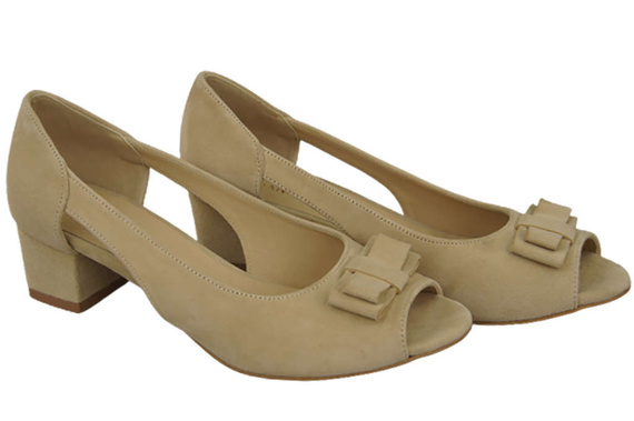 Women's Shoes Sandals Natural Leather Suede 145 ElitaBut