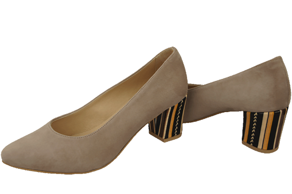 Women's footwear Women's pumps Suede leather 158 Z ElitaBut