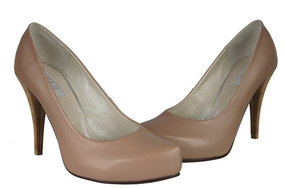Women's shoes Pumps natural leather 644 ElitaBut