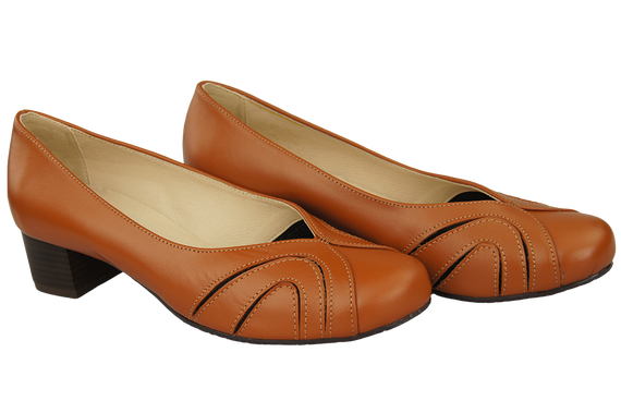 Women's shoes Pumps natural leather 786 ElitaBut
