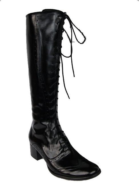 Shoes Women's boots Lace-up natural leather 595 ElitaBut