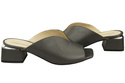 Women's Shoes High-Heeled Flip-Flops Natural Leather 210 ElitaBut