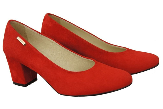 Women's Shoes Pumps Natural Leather Suede 125 ElitaBut