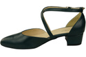 Women’s Leather Sandals  with Straps Low Heel 223 ElitaBut
