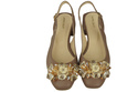 Women's Shoes Sandals with Crystals Natural Leather 215 ElitaBut