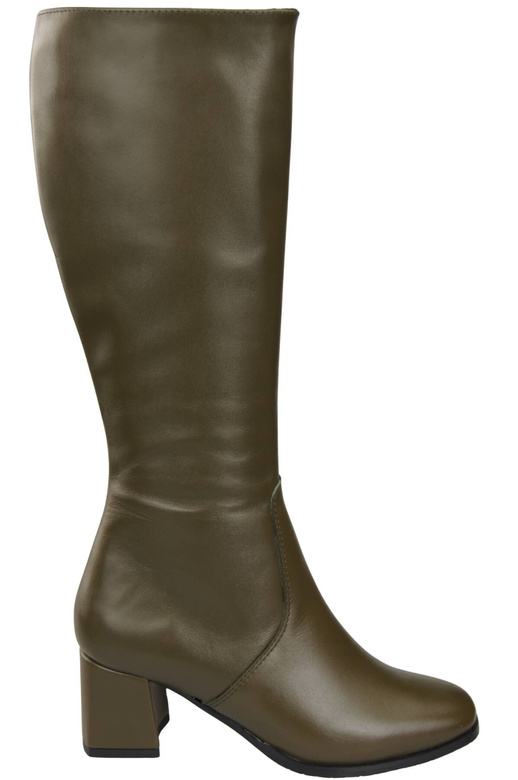 Comfortable Footwear Women's Boots Low Heel Natural Leather 212 ElitaBut