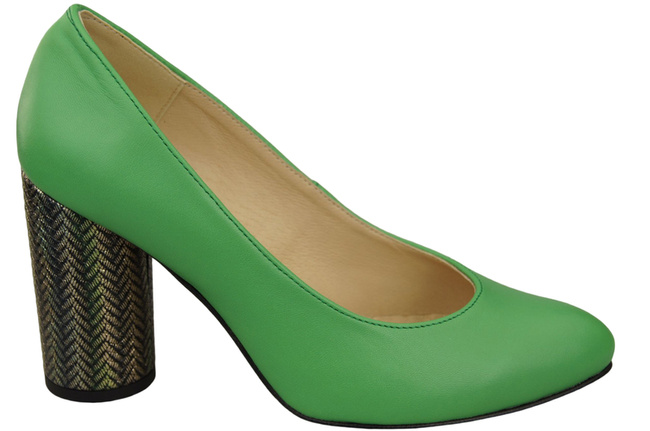 Women's shoes Pumps Natural leather 194 ElitaBut