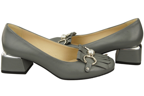 Women's shoes Pumps Natural leather 195 ElitaBut