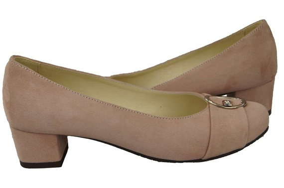 Women's Shoes Pumps Natural Leather Suede 135 ElitaBut