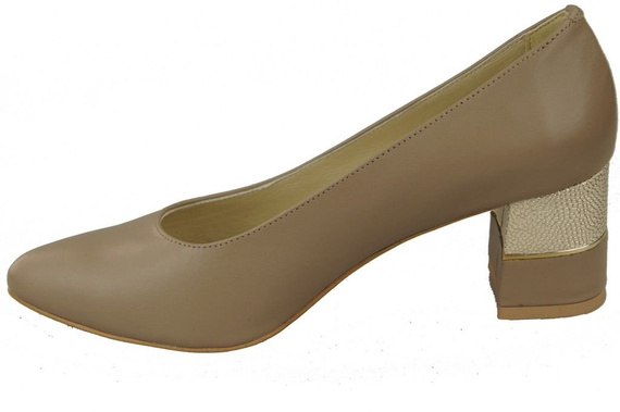 Women's shoes Pumps Natural leather 142 ElitaBut