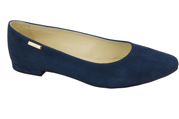 Women's shoes Ballerinas natural leather Suede 131 ElitaBut