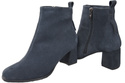 Women’s ankle boots in genuine suede leather, stable block heel, with zipper – 224 ElitaBut