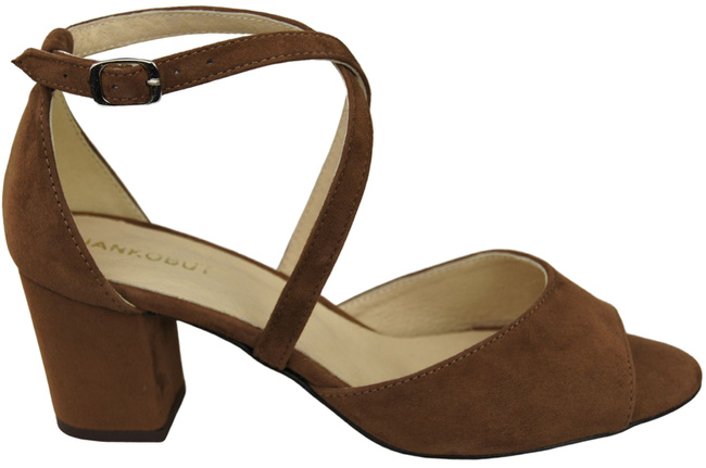 Women's shoes Sandals natural leather Suede 111 ElitaBut