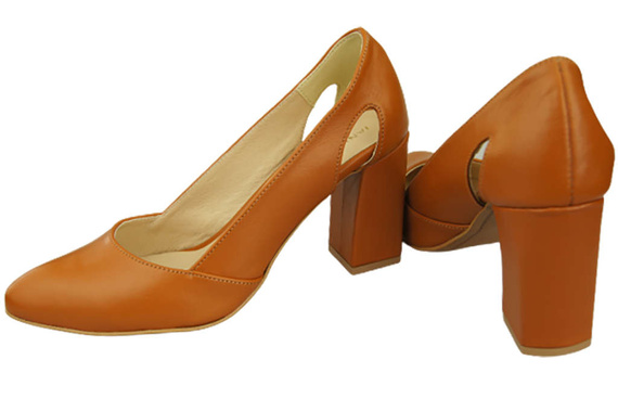 Women's shoes Pumps Natural leather 184 ElitaBut