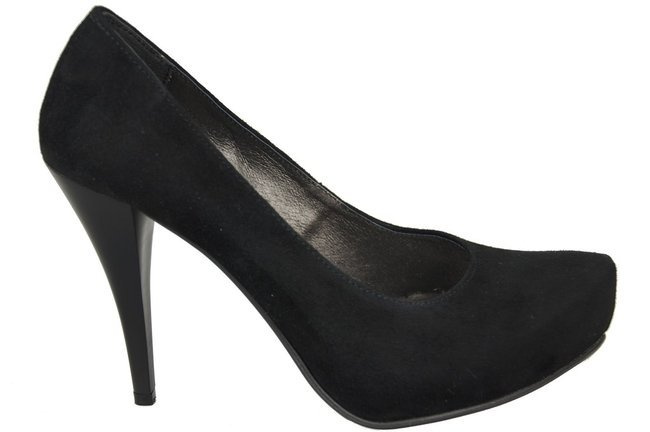 Women's shoes Pumps Natural leather Suede 644 ElitaBut