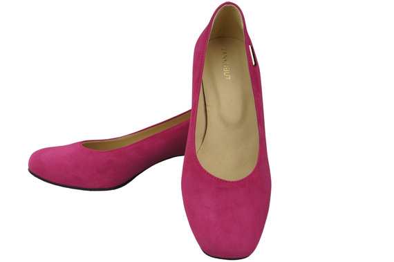 Comfortable Women's Shoes Pumps Natural Suede Leather 172 Z ElitaBut