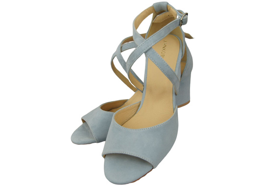 Women's shoes Sandals natural leather Suede 111 ElitaBut