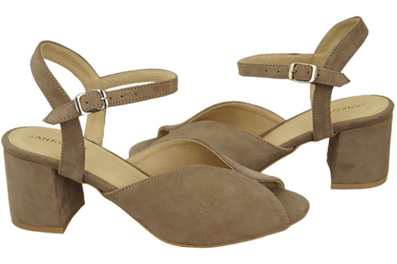 Shoes for women Sandals natural leather Suede 185 ElitaBut