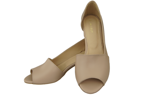 Women's Shoes Sandals Natural Leather 147 ElitaBut