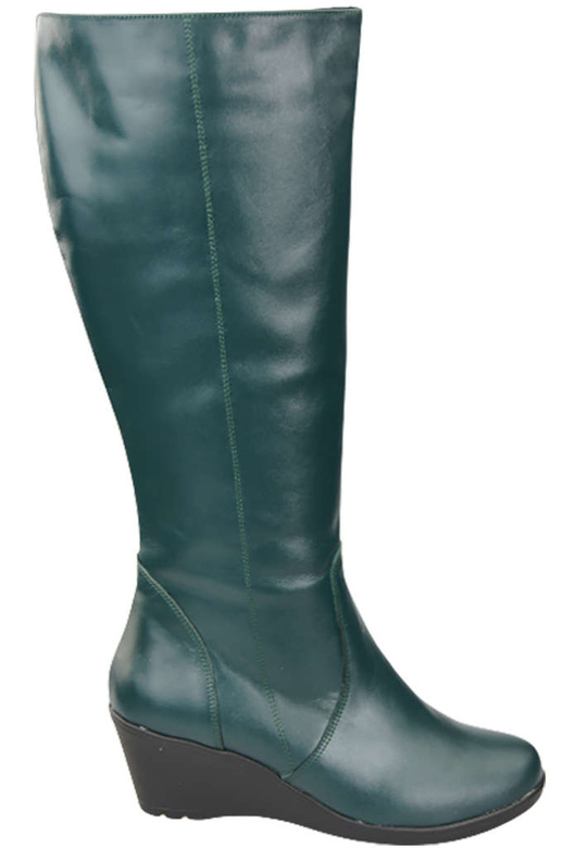 Shoes Women's boots Wedge natural leather 177 ElitaBut