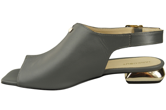 Comfortable Women's Shoes Sandals Flat Gold Heel Natural Leather 207 ElitaBut