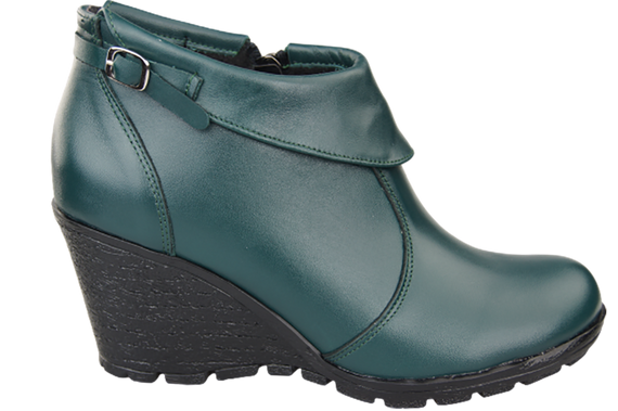 Shoes Boots for Women Wedge natural leather 739 ElitaBut