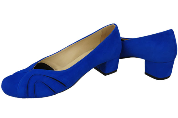 Women's shoes Suede leather pumps 786 Z ElitaBut