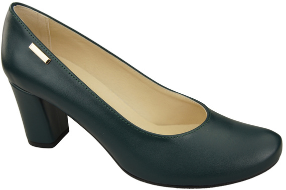 Footwear Classic Women's Natural Leather Almond Nose Dugout 201 ElitaBut