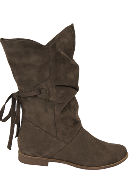 Shoes Women's boots Winter natural leather velor 999 Z ElitaBut